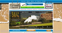 Desktop Screenshot of cornwallguideonline.co.uk
